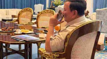 Prabowo Subianto Terima Telepon Anthony Albanese,