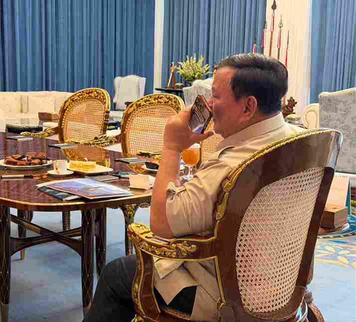Prabowo Subianto Terima Telepon Anthony Albanese,