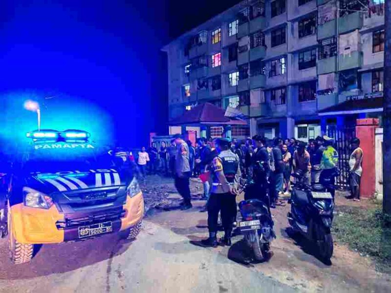 Polres Tapteng gagalkan potensi tawuran remaja di Rusunawa Pandan.