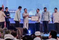 Piagam penghargaan diberikan oleh Muhammad Tito Karnavian dan diwakili oleh Wakil Wali Kota Medan, H. Zakiyuddin Harahap, atas kontribusi bantuan keuangan dan dukungan kepada Pemerintah Kabupaten Aceh Tamiang dalam penanganan serta pemulihan pascabencana sepanjang 2026.