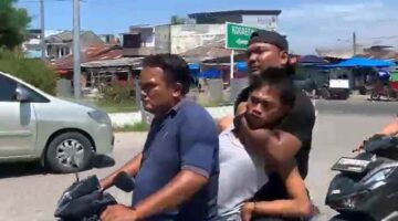 Polisi tangkap terduga pelaku begal di angkot Belawan