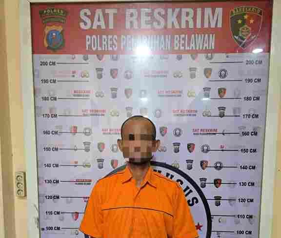 Polres Pelabuhan Belawan menangkap pelaku curat di SMA Negeri 20 Belawan
