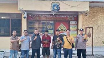 Polisi amankan terduga pelaku pencurian dua HP di Simalungun.