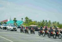 Apel Akbar dan Deklarasi Sabuk Kamtibmas di Markas Polda Sumatera Utara, Jumat, 24 April 2026.