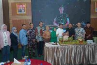 Silaturahmi dan koordinasi antar Forkompimda dalam pertemuan yang digelar di Aula Makodim 0208/Asahan, Jumat (24 April 2026).