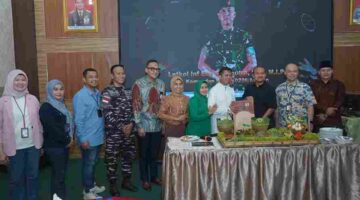 Silaturahmi dan koordinasi antar Forkompimda dalam pertemuan yang digelar di Aula Makodim 0208/Asahan, Jumat (24 April 2026).