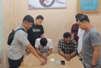 Polisi Belawan menangkap dua terduga pengedar