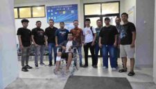 Polisi Belawan menangkap pria terduga pelaku perusakan dan pencurian motor.