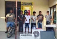 Polisi Simalungun menangkap tiga terduga pelaku curat dalam satu malam.