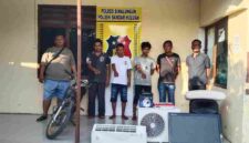 Polisi Simalungun menangkap tiga terduga pelaku curat dalam satu malam.