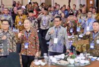 Kepala Daerah Se-Sumatera pada Forum Akselerator Negeri Kemendagri di Palembang.