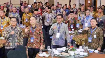 Kepala Daerah Se-Sumatera pada Forum Akselerator Negeri Kemendagri di Palembang.