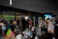 Brimob Polda Sumut gelar patroli skala besar di Belawan pada 25–26 April 2026.