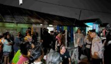 Brimob Polda Sumut gelar patroli skala besar di Belawan pada 25–26 April 2026.