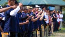 Apel Hari Kesiapsiagaan Bencana (HKB) 2026 di Lapangan Avros, Kecamatan Medan Maimun, pada Minggu, 26 April 2026.