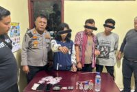 Tiga terduga penyalahguna narkoba diamankan di Huntap Ture-ture, Kabupaten Karo.