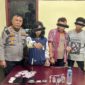 Tiga terduga penyalahguna narkoba diamankan di Huntap Ture-ture, Kabupaten Karo.