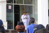 Wali Kota Pematangsiantar pimpin upacara Hari Otda 2026