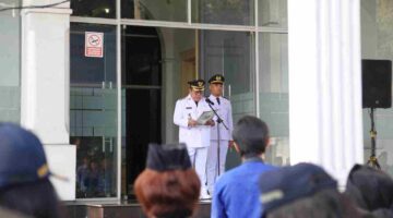 Wali Kota Pematangsiantar pimpin upacara Hari Otda 2026