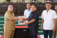 Rapat Paripurna DPRD Kota Pematangsiantar yang berlangsung di Gedung Harungguan DPRD, pada Senin (27/4/2026)