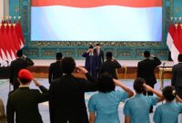 Presiden Prabowo Subianto secara resmi melantik pejabat negara/pemerintah di Istana Negara, Jakarta, pada Senin, 27 April 2026. 
