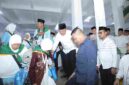Pemerintah Kabupaten Asahan melepas keberangkatan Jamaah Calon Haji (JCH) Kloter 7 Tahun 1447 H/2026 M dalam suasana khidmat, Selasa (28/04/2026) dini hari.