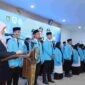Pelantikan Dewan Eksekutif Mahasiswa (DEMA) Institut Agama Islam Daar Al-Ulum (IAIDU) Asahan periode 2026–2027 yang digelar di Aula Melati Kantor Bupati Asahan, Selasa (28 April 2026).