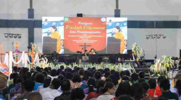 Suasana Paskah Oikumene.