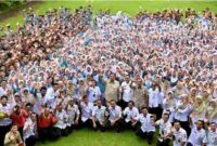 Presiden Prabowo Subianto meninjau langsung pelaksanaan renovasi fasilitas pendidikan di Sekolah Menengah Atas Negeri (SMAN) 1 Cilacap, Kabupaten Cilacap, Provinsi Jawa Tengah, pada Rabu, 29 April 2026. 