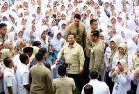 Presiden Prabowo Subianto saat di SMAN 1 Cilacap, Kabupaten Cilacap, Jawa Tengah, pada Rabu, 29 April 2026.