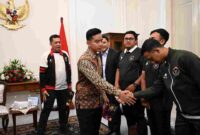 Wakil Presiden Gibran Rakabuming Raka menerima jajaran pengurus Federasi Hoki Indonesia di Istana Wakil Presiden, Jakarta, Rabu, 29 April 2026.