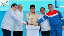 Presiden Prabowo Subianto melakukan groundbreaking proyek hilirisasi nasional tahap II di Refinery Unit IV Cilacap, Jawa Tengah, pada Rabu, 29 April 2026. 