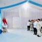 Presiden Prabowo Subianto melakukan groundbreaking proyek hilirisasi nasional tahap II di Refinery Unit IV Cilacap, Jawa Tengah, pada Rabu, 29 April 2026.