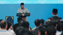 Presiden Prabowo Subianto melakukan groundbreaking proyek hilirisasi nasional tahap II di Refinery Unit IV Cilacap, Jawa Tengah, pada Rabu, 29 April 2026. 