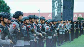 Brimob Polda Sumut siagakan 773 personel jelang May Day 2026.