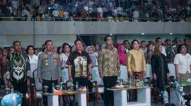 Perayaan Paskah Oikumene Pemerintah Kota Medan tahun 2026 yang berlangsung di Pardede Hall, Rabu malam (29 April 2026).