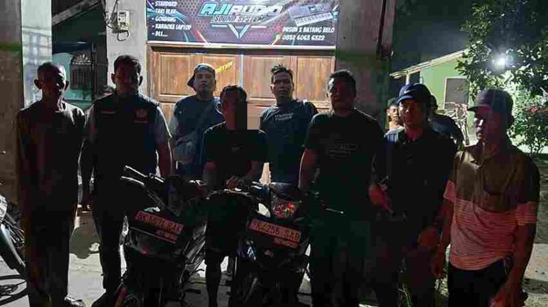 Polisi menemukan satu unit kendaraan milik korban serta lima unit sepeda motor lainnya