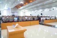 Polda Sumut menggelar doa bersama jelang May Day 2026.