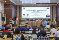 Rapat finalisasi peringatan Hari Buruh Internasional (May Day) 2026 yang digelar di Balai Kota, Rabu (29 April 2026).