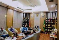 Wali Kota Medan, Rico Tri Putra Bayu Waas, saat menerima audiensi Yayasan Abdi Sabda di Rumah Dinas Wali Kota Medan, Kamis, 30 April 2026.