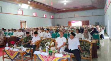 Kegiatan halal bihalal yang diikuti ratusan tenaga pendidik dari berbagai jenjang pendidikan di Kecamatan Donomulyo. Kegiatan berlangsung pada Rabu, 15 April 2026,