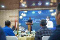 Wali Kota Medan Rico Waas saat memberikan arahan dan bimbingan