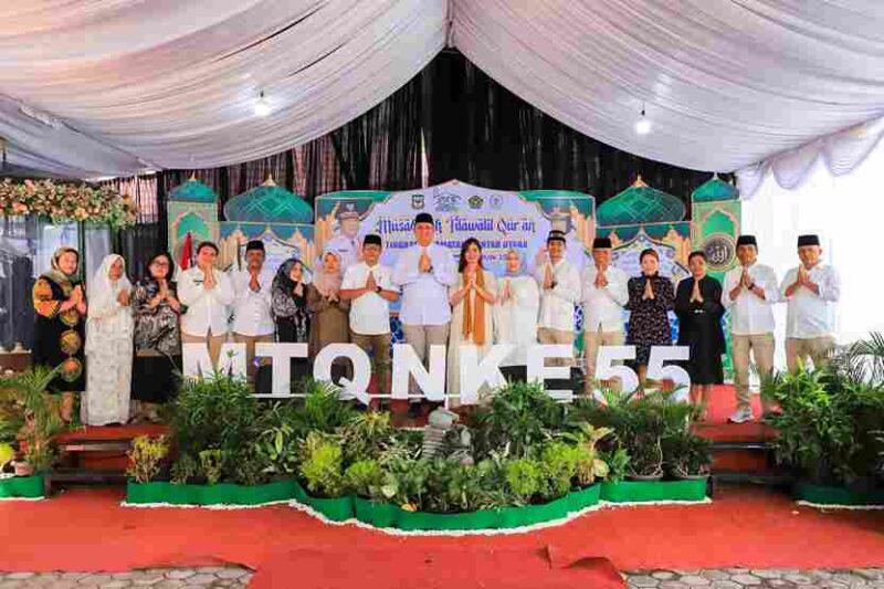 Rangkaian Suasana MTQN ke-55 Siantar Utara.