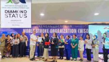 RS Murni Teguh Horas Insani raih WSO Angels Award Diamond dari World Stroke Organization. Senin, 20 April 2026.