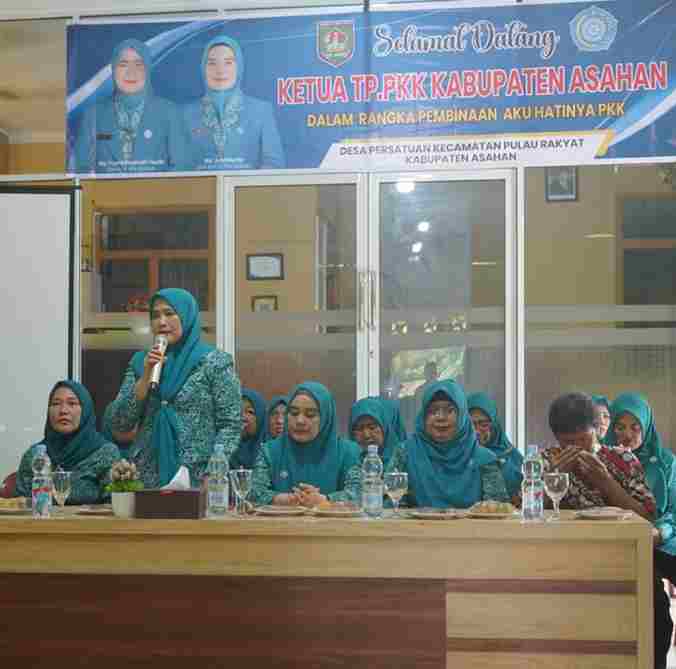 Ketua TP PKK Kabupaten Asahan Yusnila Indriati Taufik