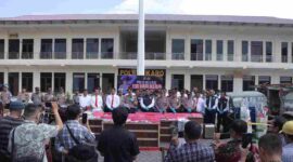 Konferensi Pers Polres karo