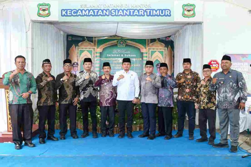 Musabaqah Tilawatil Qur’an Nasional (MTQN) ke-58 tingkat Kecamatan Siantar Timur di halaman Kantor Camat Siantar Timur, Rabu (15 April 2026) pagi.