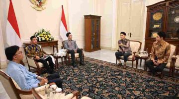 Wakil Presiden (Wapres) Gibran Rakabuming menerima audiensi WHIM Management Indonesia di Istana Wapres, Jl. Medan Merdeka Selatan No. 6, Jakarta, Pusat, Selasa (14/04/2026).