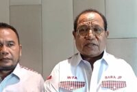 ketua Umum DPP bara JP Willem Frans Ansanay didampingi Sekjen DPP bara JP Boy Nababan baru-baru ini.