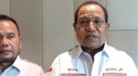 ketua Umum DPP bara JP Willem Frans Ansanay didampingi Sekjen DPP bara JP Boy Nababan baru-baru ini.
